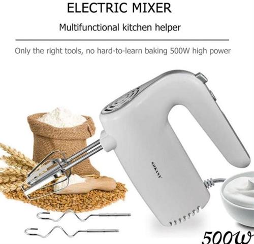 Sokany Hand Mixer White 500w |CSY-LH-956