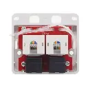 Linkbasic Cat6 Double Surface Mount Box