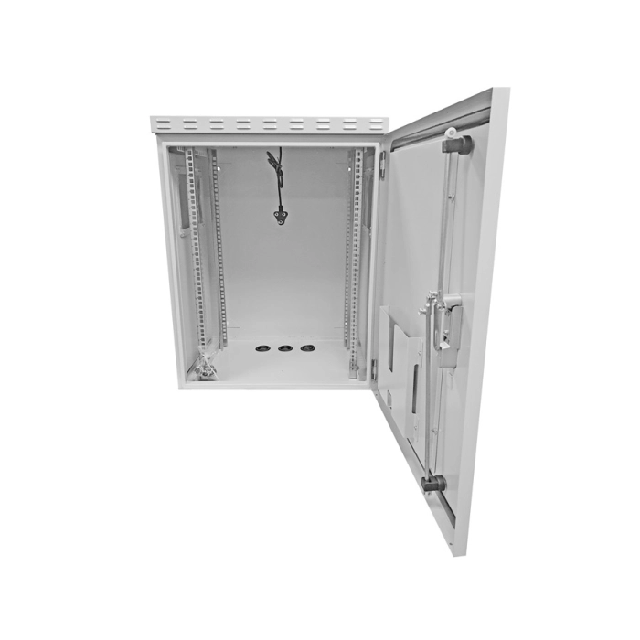 Scoop 15U 450mm Deep Outdoor Cabinet with 2 fans