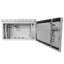 Scoop 6U 450mm Deep Outdoor Cabinet with 2 fans