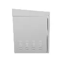 Scoop 9U 450mm Deep Outdoor Cabinet with 2 fans