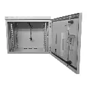 Scoop 9U 450mm Deep Outdoor Cabinet with 2 fans