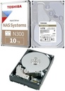 Toshiba 10TB N300 NAS 3.5-inch SATA Hard Drive HDWG71AEZSTU