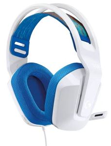 Logitech G335 3.5mm Wired Gaming Headset - White