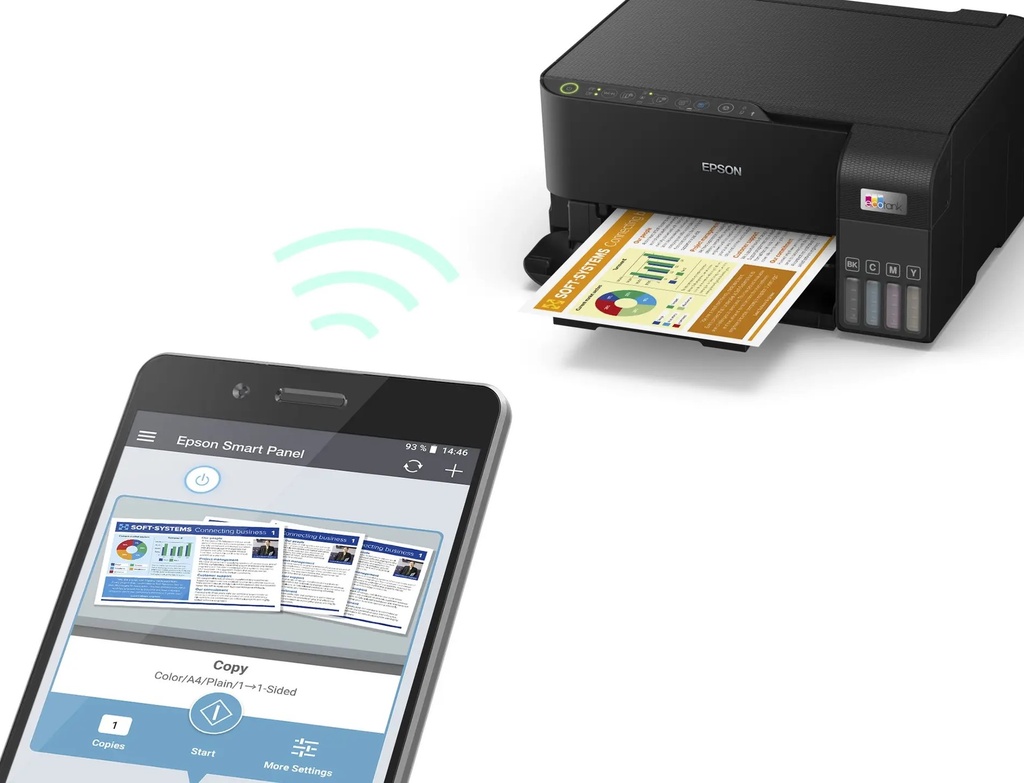 Epson EcoTank L3550 Inkjet A4 Multifunction Colour Inkjet Printer