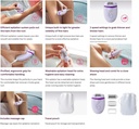 Philips Satinelle Essential Epilator with Opti & 4 | BRE275/00
