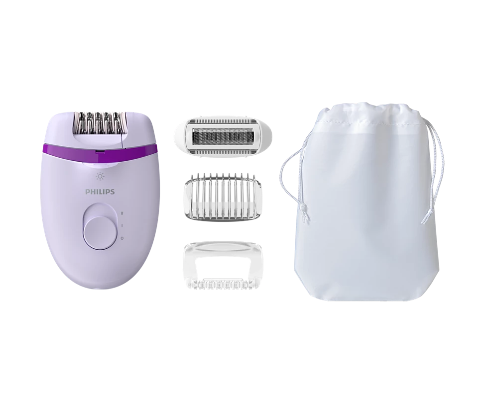 Philips Satinelle Essential Epilator with Opti & 4 | BRE275/00