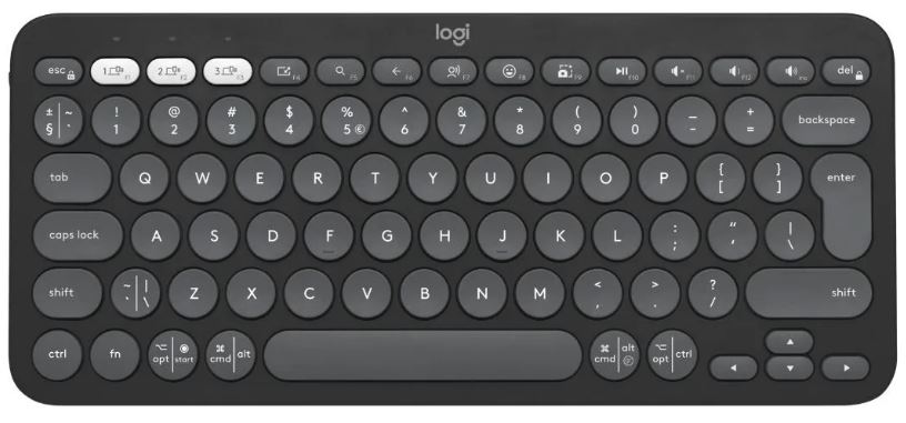 Logitech Pebble 2 Keyboard & Mouse Combo - Black