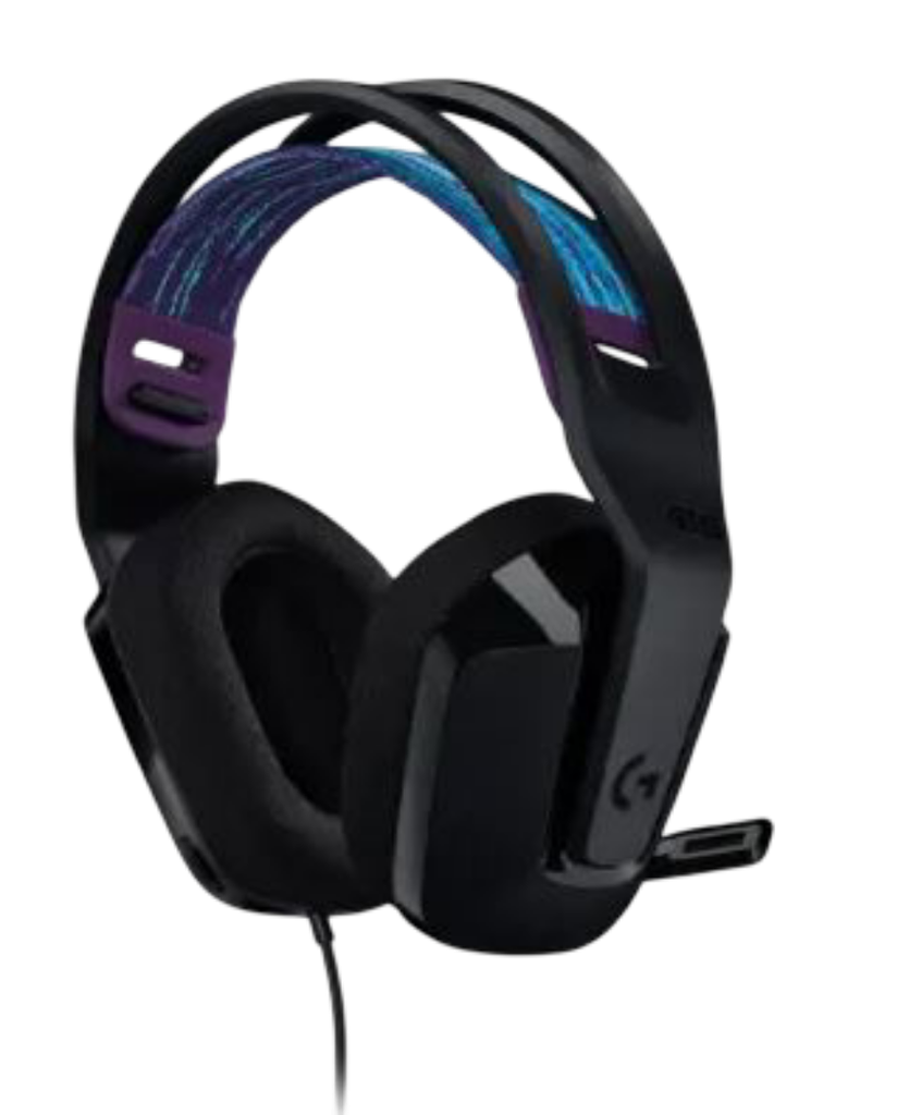 Logitech 3.5mm G335 Wired Gaming Headset - Black
