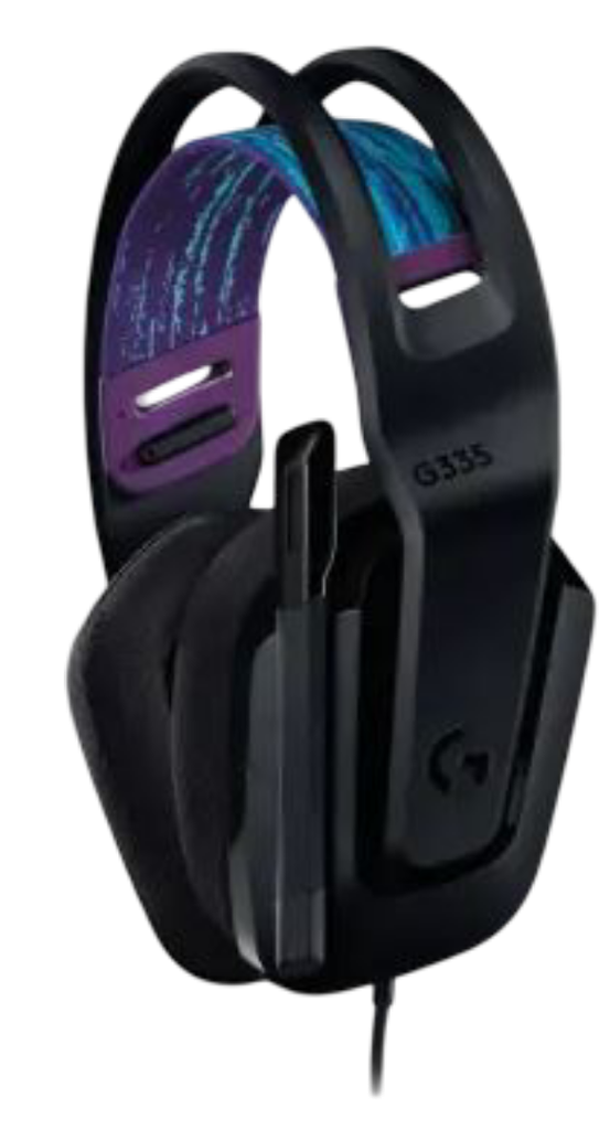 Logitech 3.5mm G335 Wired Gaming Headset - Black