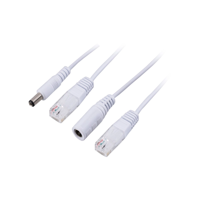 Passive PoE Injector and Splitter Set