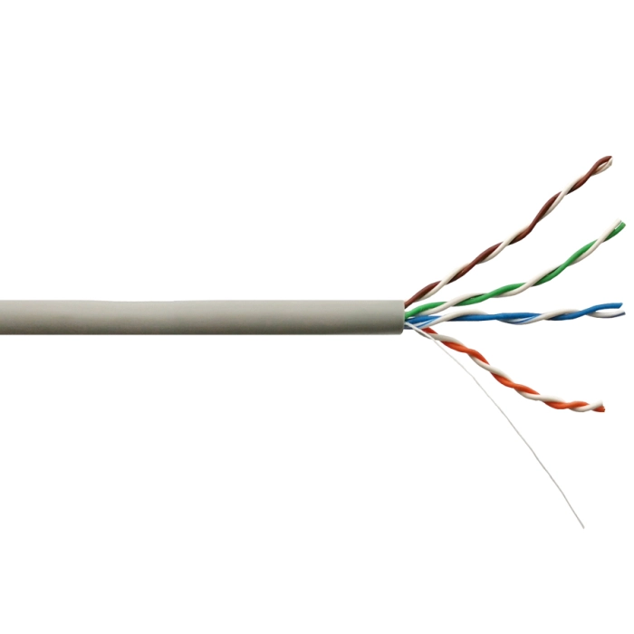 Scoop Unbranded 305m Box Cat5e CCA Grey UTP Cable