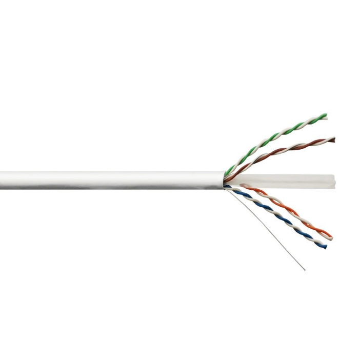 Scoop 100m Box Cat6 CCA White UTP Cable