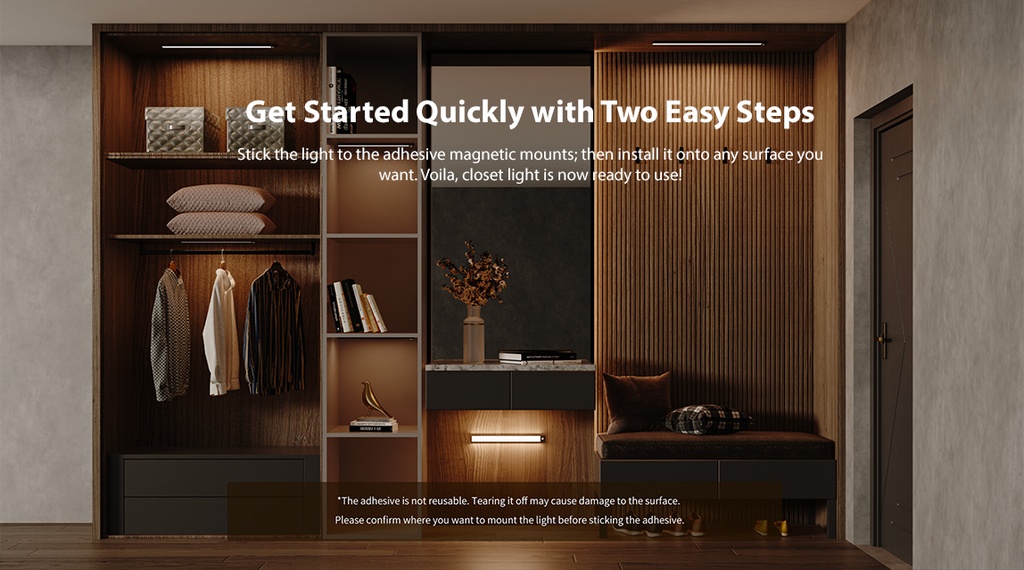 Yeelight Motion Sensor Closet Light (60cm)