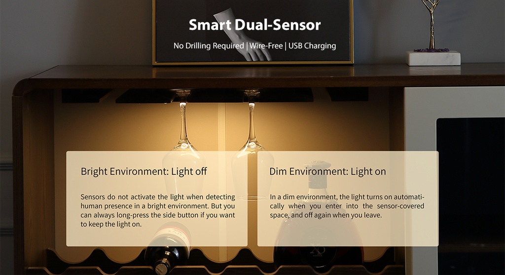 Yeelight Motion Sensor Closet Light L20 (20cm)