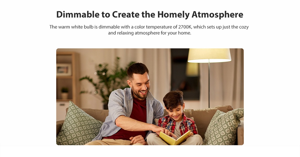 Yeelight Smart Light LED Bulb W3 (Dimmable)