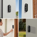 Reolink Smart 2K+ Plug-in Wi-Fi Video Doorbell with Chime