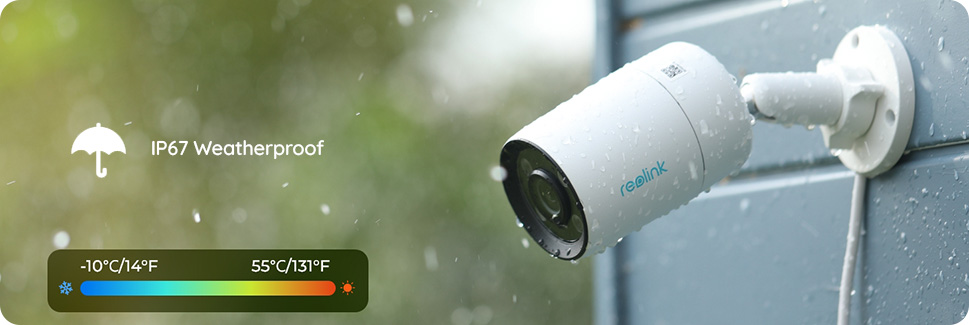 Reolink CX410 ColorX 2K 4MP PoE IP Camera with True Full-Color Night Vision