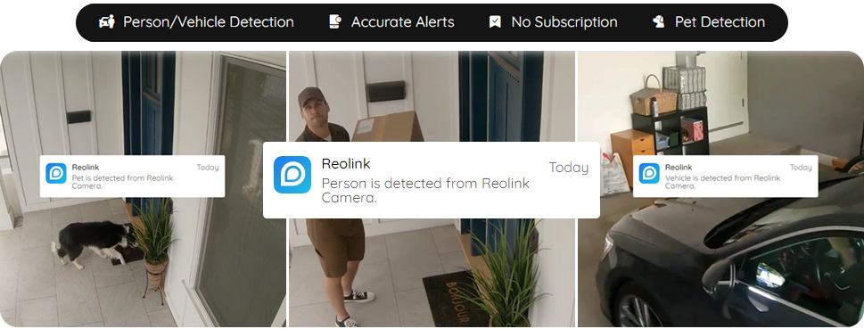 Reolink RLC-811A 4K Smart PoE Camera with Spotlight, Color Night Vision & 5× Zoom