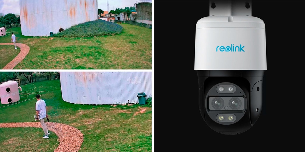 Reolink TrackMix PoE 4K Dual-Lens PTZ Camera with Motion Tracking