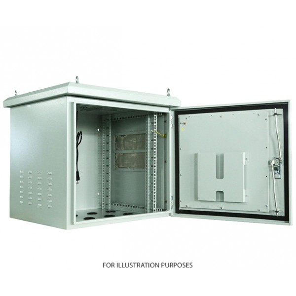 UltraLAN 9U Outdoor Wall Mount Network Cabinet