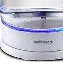 Mellerware 360 Degree Cordless Kettle Glass White | 22300WH