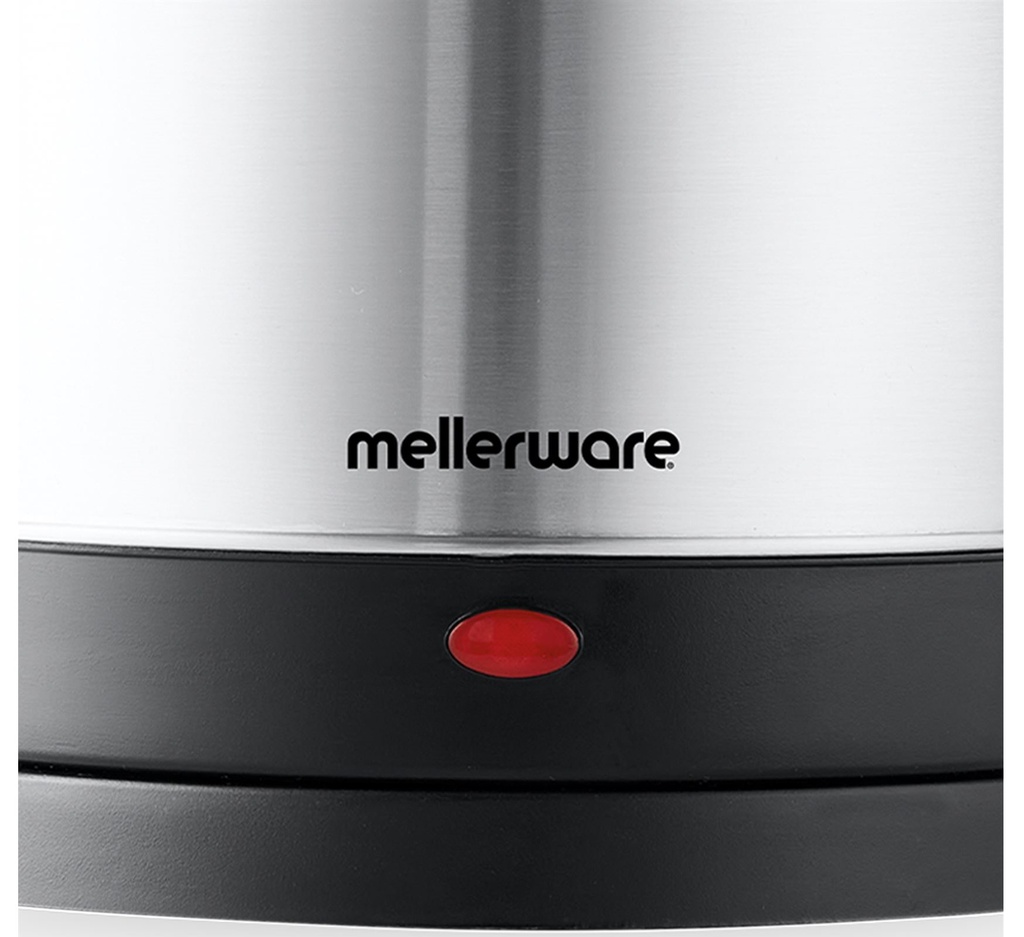 Mellerware Kettle 360 Degree Cordless Stainless Steel Brushed 1.8L | 22180