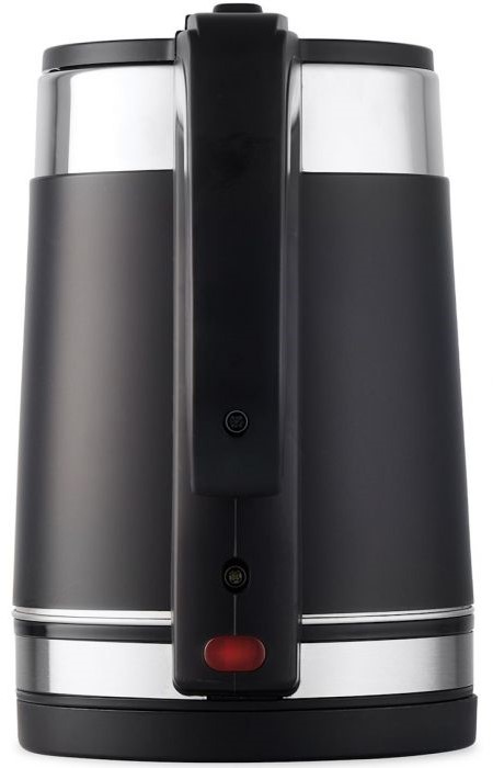 Mellerware Kettle Dual Wall 360 Degree Cordless Stainless Steel Black | 22330BK