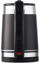Mellerware Kettle Dual Wall 360 Degree Cordless Stainless Steel Black | 22330BK