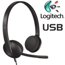 Logitech H340 Black Computer Stereo USB Headset 981-000475