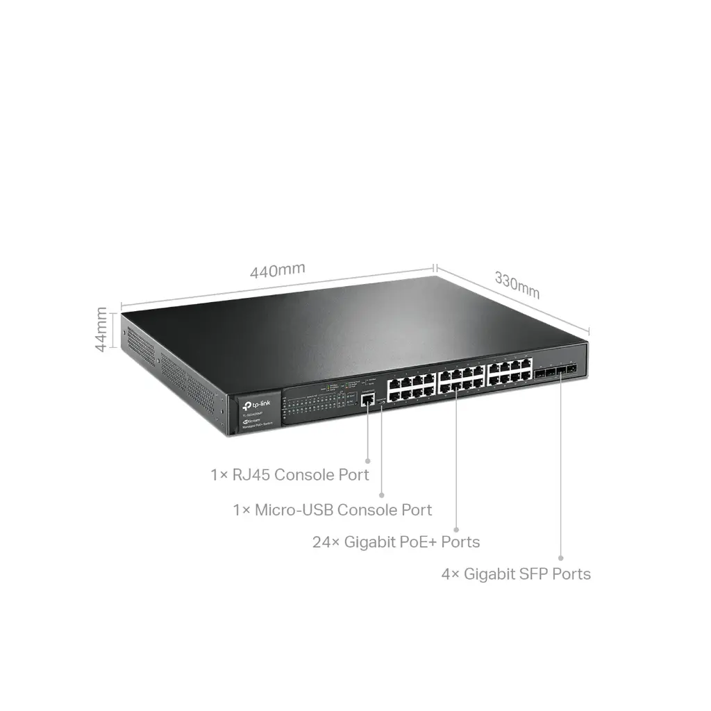 TP-Link 28 Port Gigabit L2 POE Switch SG3428MP