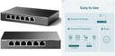 TP-Link 6 Port Unmanaged POE Desktop Switch TL-SF1006P