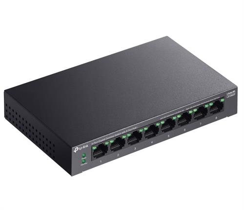 TP-Link 8 Port Gigabit Unmanaged Desktop POE Switch LS108GP