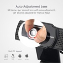 Astrum WM100 Full HD USB Webcam – 1080p with Noise-Canceling Mic & Privacy Cover