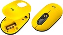 Logitech POP Silent Wireless Mouse Blast Yellow, Bluetooth, Emoji Button, 4000 DPI – 910-006546, 2 Year Warranty