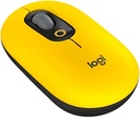 Logitech POP Silent Wireless Mouse Blast Yellow, Bluetooth, Emoji Button, 4000 DPI – 910-006546, 2 Year Warranty