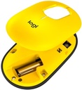 Logitech POP Silent Wireless Mouse Blast Yellow, Bluetooth, Emoji Button, 4000 DPI – 910-006546, 2 Year Warranty