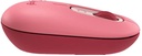 Logitech POP Silent Wireless Mouse Heartbreaker Rose, Bluetooth Multi-Device, Emoji Button, 24 Month Battery 910-006548
