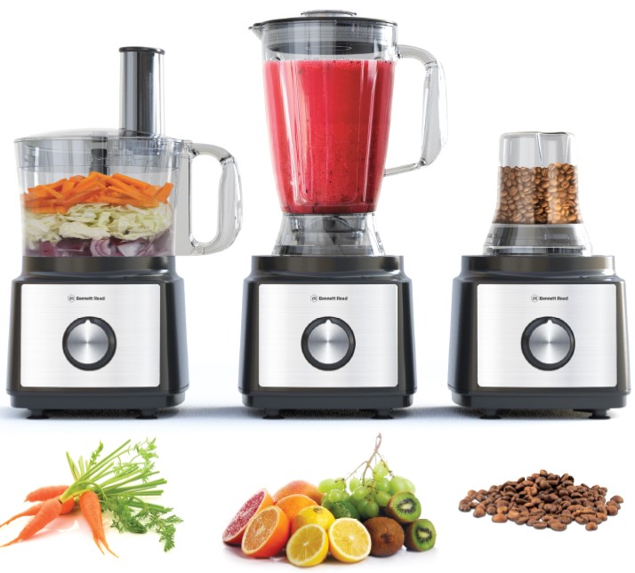 Bennett Read Premio 20 Food Processor 750W, 2L Bowl, Blender, Grinder, Juicer & More Product Code: KFP101
