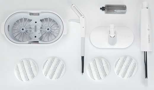 Bennett Read Duo Spin Cordless Mop Dual Action Bucket, LED Light, Rechargeable Battery Product Code: HVC702