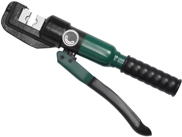 Solarix Hydraulic Crimper Tool Plier 6 Ton Force, 16 Moulds, Ergonomic Handle, Carry Case Product Code: SOLTYQK70GRN