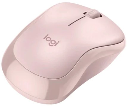 Logitech M240 Bluetooth Silent Mouse Rose, 3 Button, 400–4000 DPI, 18 Month Battery, SilentTouch Product Code: 910-007121