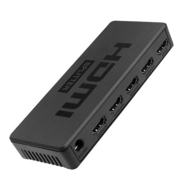 Astrum SP050 1×5 HDMI Splitter 4K Ultra HD, HDMI 1.4, 3D Video Support SKU: A85505-B