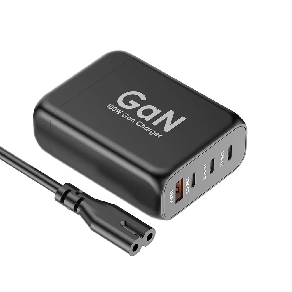 100W GaN fast Type-C PD 4 ports Charger, Laptop Mobile – Pro PD140