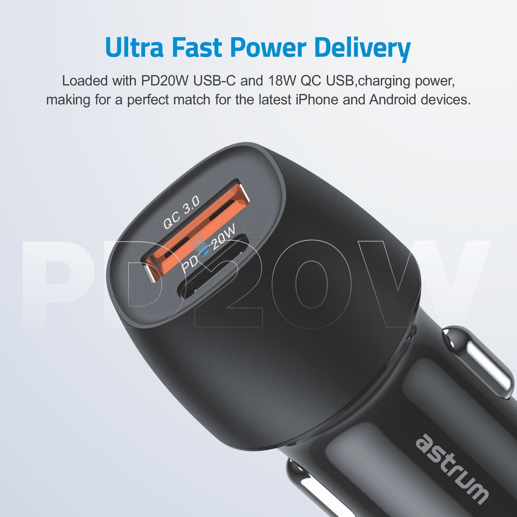 Pro Go PD40 USB-C PD38W Dual USB Travel Car Charger (copy)