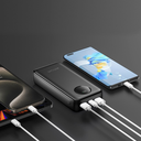 Astrum PB265 Power Bank 20000mAh, PD20W USB-C + QC3.0 22.5W Dual USB-A, LCD Display, Smart IC SKU: A91626-B