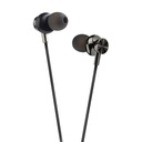 Astrum EB160 Wired Stereo Earphones 10mm Dynamic Driver, In-Line Mic, Electro Painted Finish, Tangle Free Cable Black SKU: A11016-B
