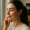 Astrum EB250 Wired Stereo Earphones 10mm Dynamic Driver, In-Line Mic, Electro Painted Finish, Noise Isolating Fit Black SKU: A11025-B