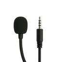 Astrum HS220 Over Ear Wired Headset 30mm Drivers, Rotating Noise Canceling Mic, In Line Volume Control Black SKU: A12022-B