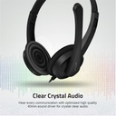 HU640 HEADSET WIRED USB MIC ON EAR WIRE